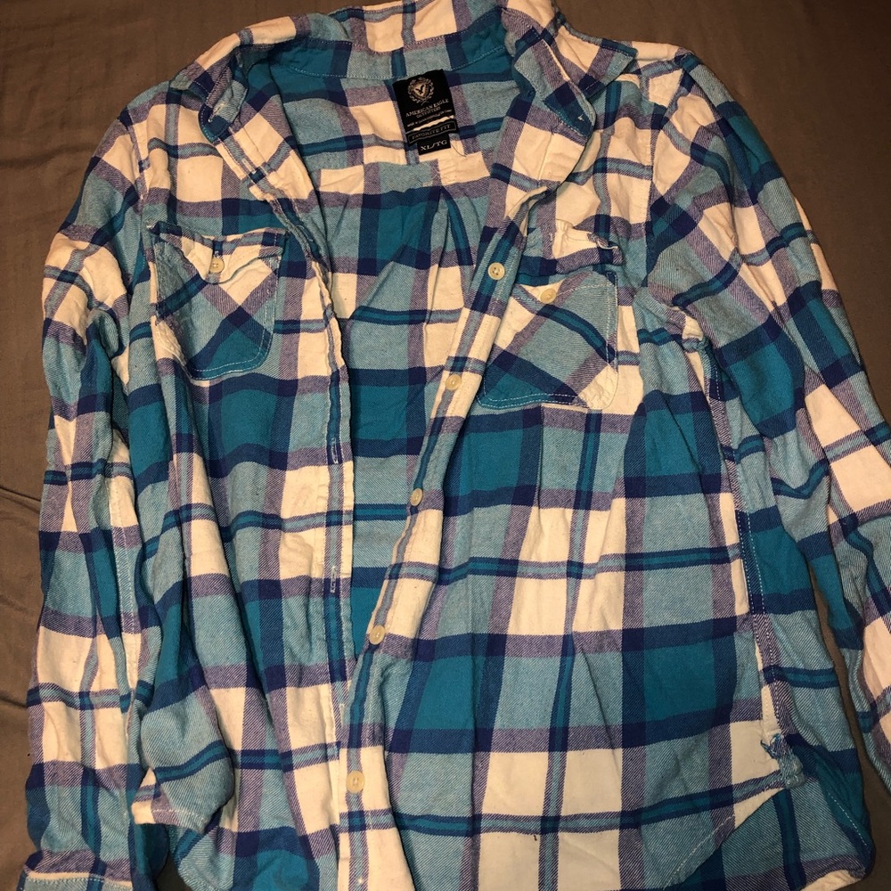 America Eagle flannel